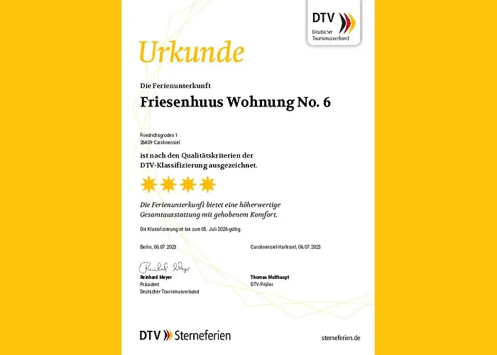 公寓 Neu Seit 2023 No 6 Friesenhuus 卡罗利嫩西尔